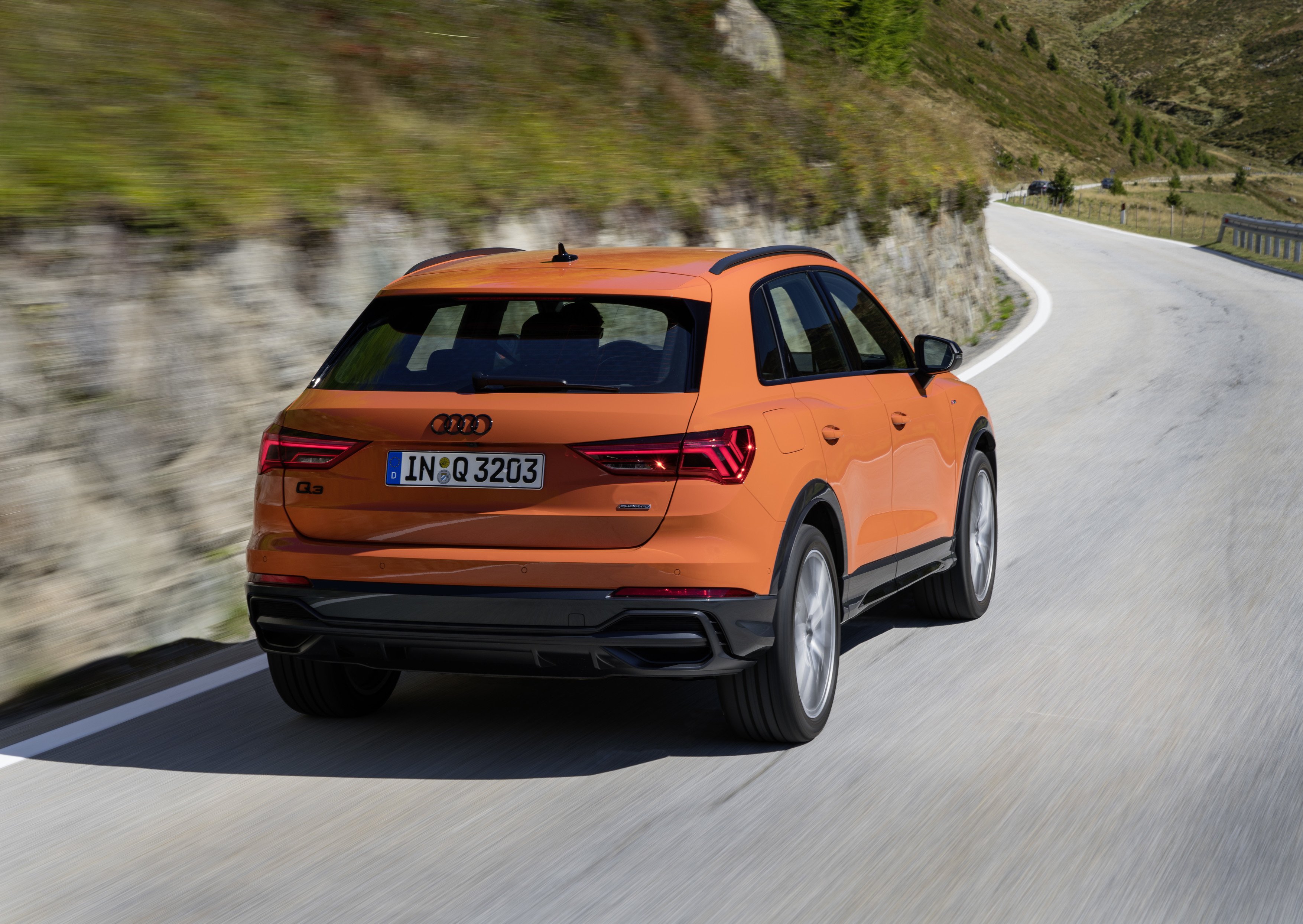 Audi Q3 road Audi Q3 road