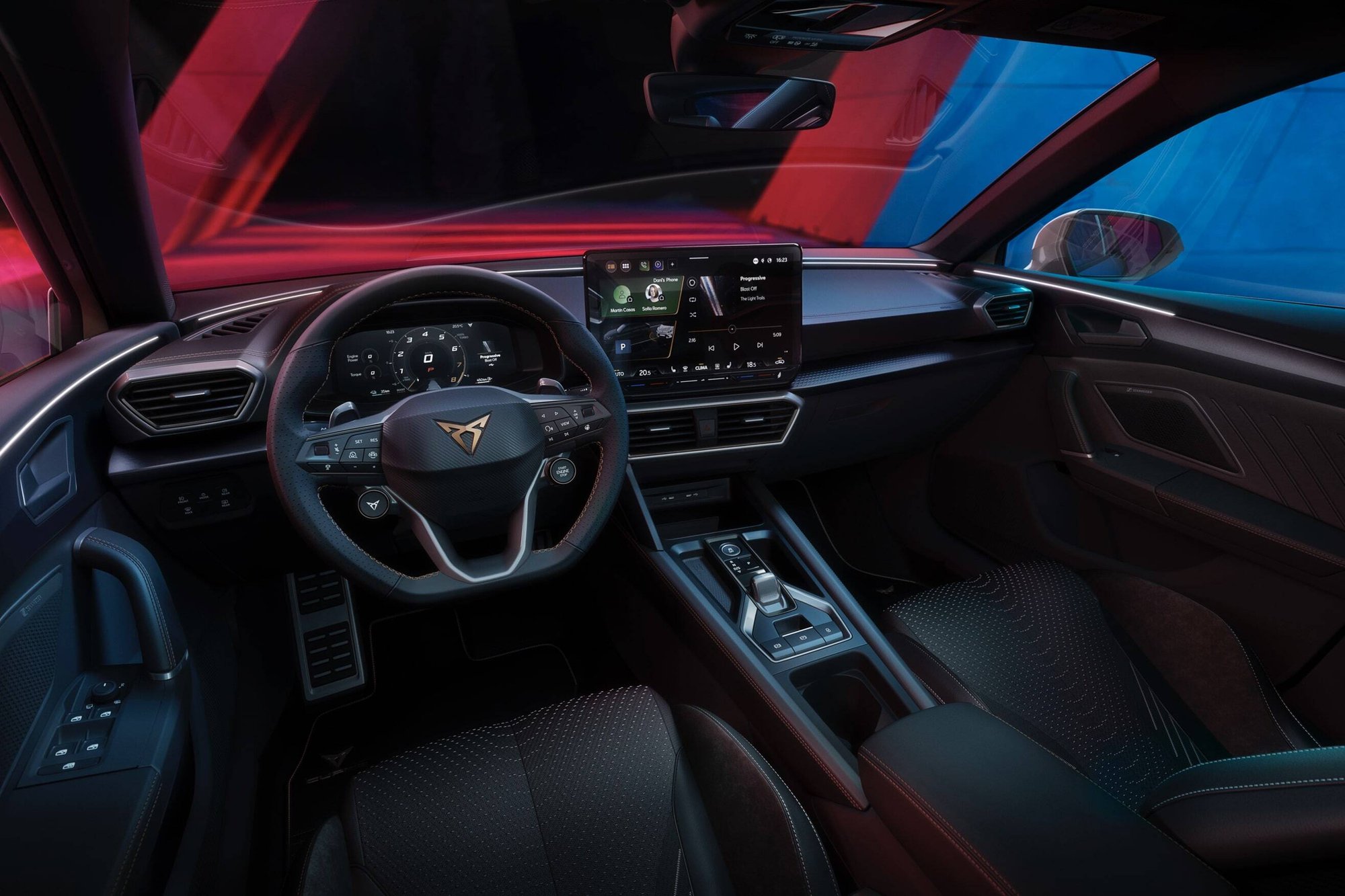 CUPRA Leon Infotainment