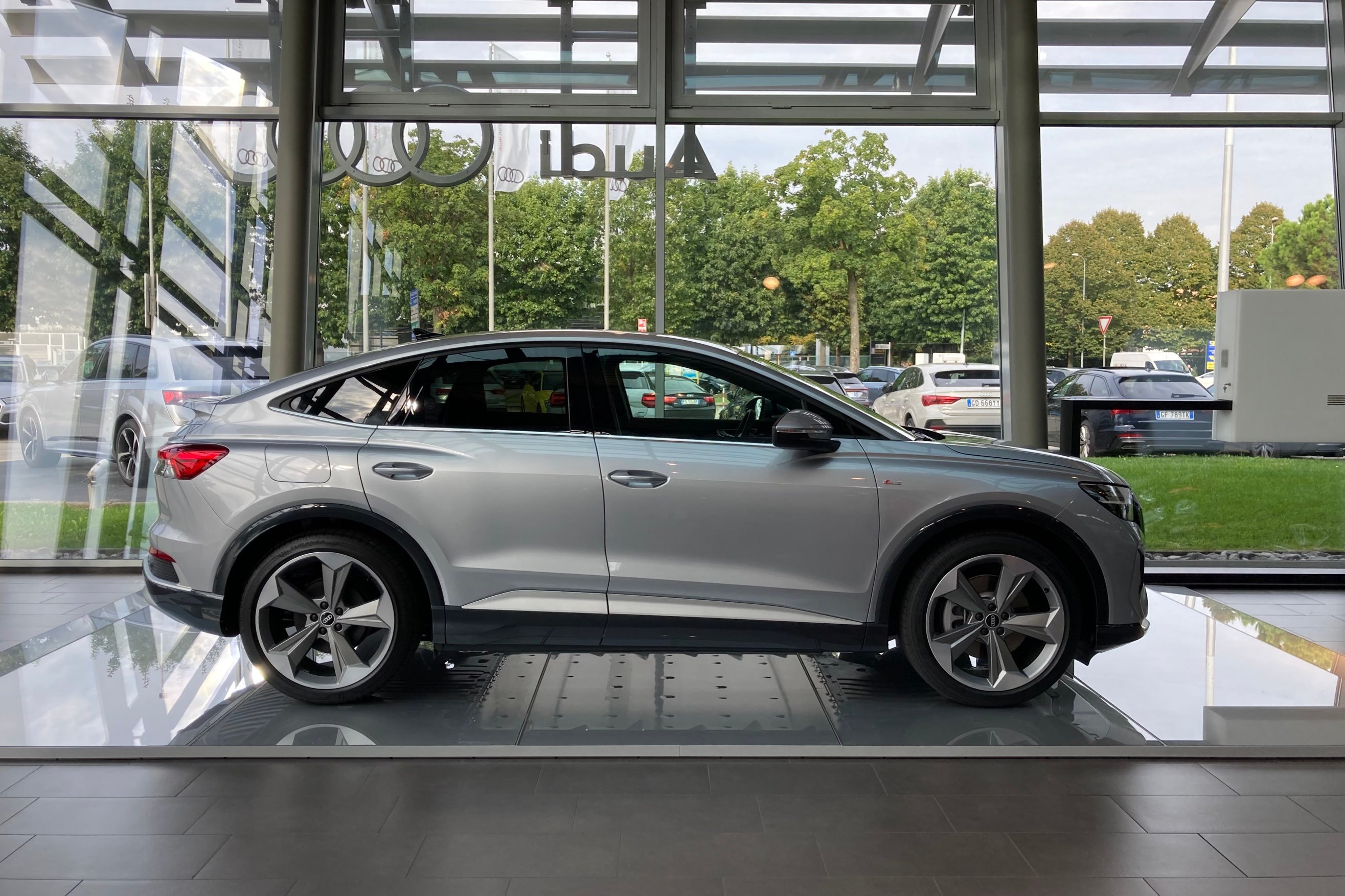 Audi Q4 e-tron Sportback design esterni
