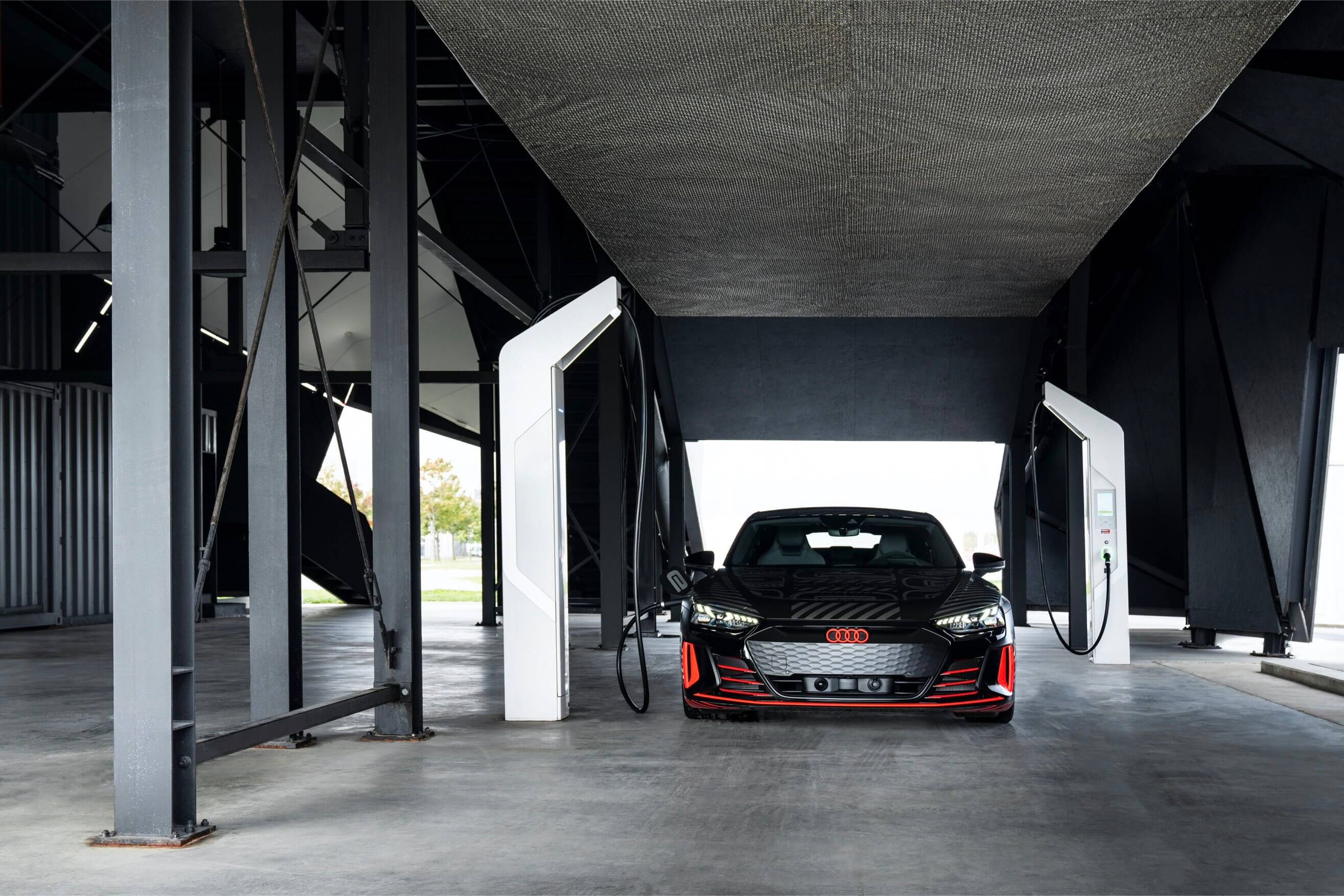Audi RS e-tron GT ricarica