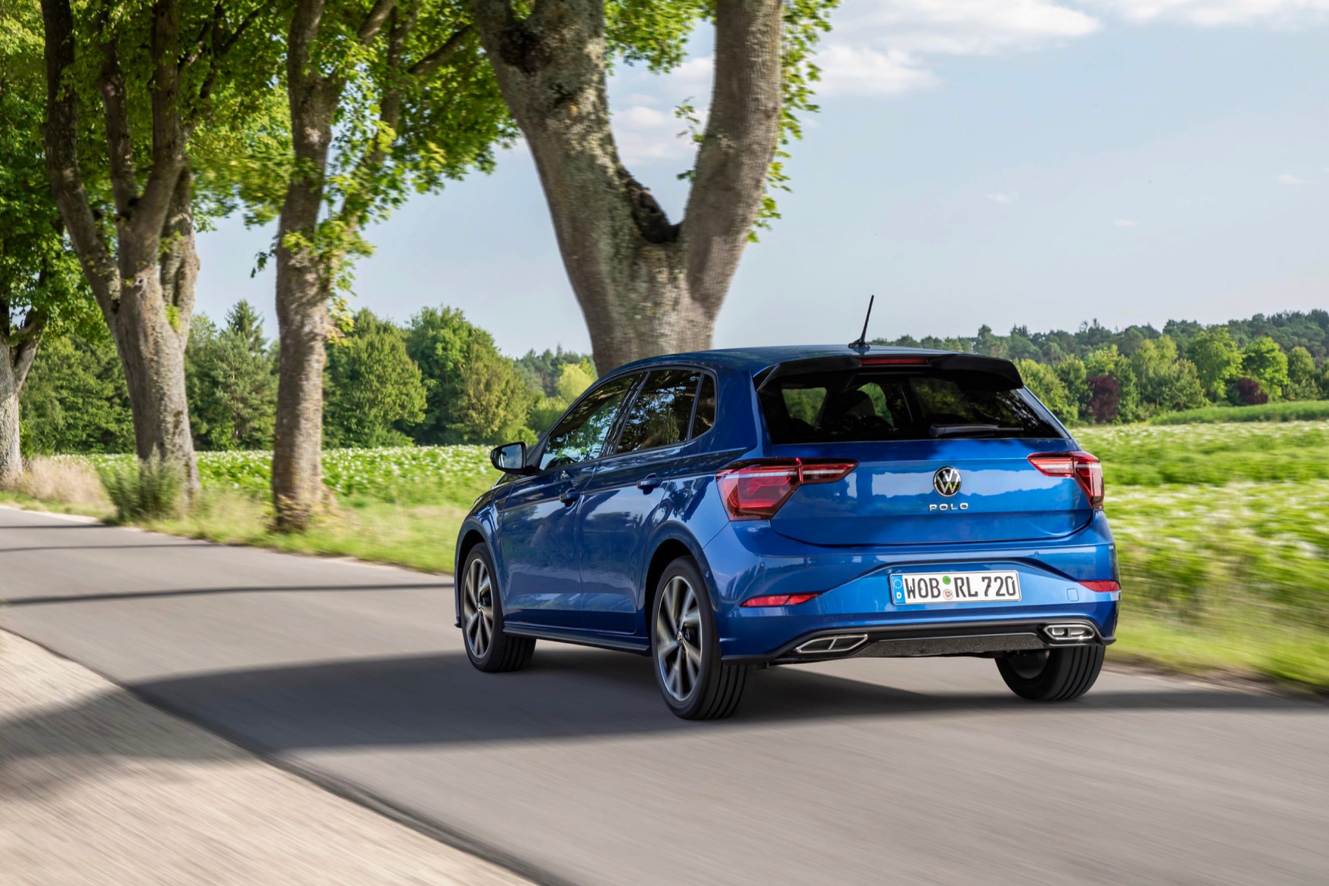 Nuova Volkswagen Polo posteriore
