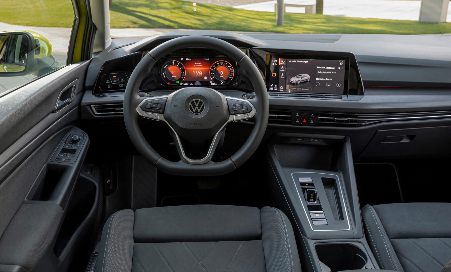 golf 8 ehybrid interni dettagli